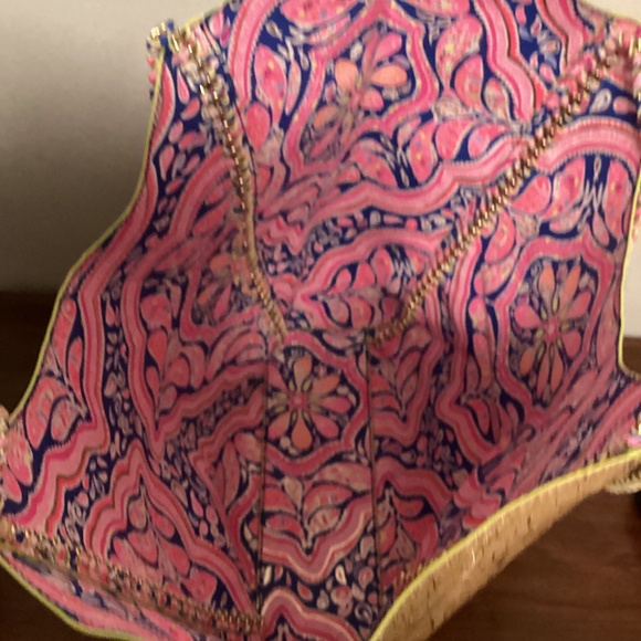 LILY PULITZER LARGETOTE BAG WITH TASSELS - Picture 8 of 14